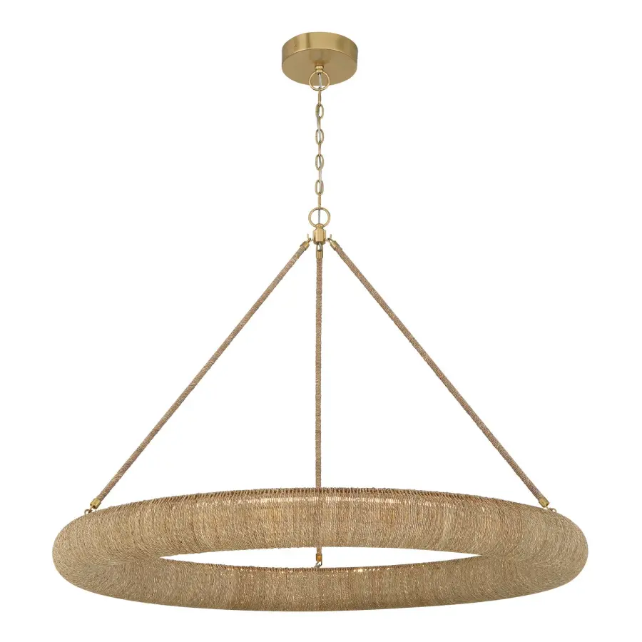 Oakley 48" Integrated LED Ring Chandelier - Image 1
