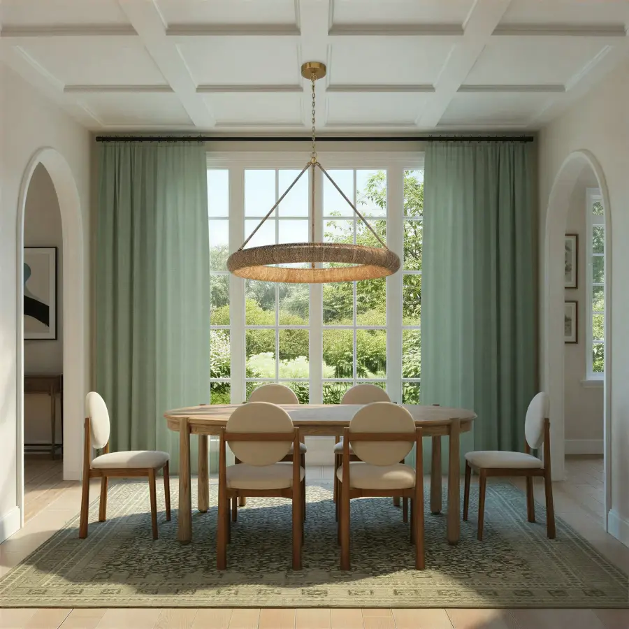 Oakley 48" Integrated LED Ring Chandelier - Image 6
