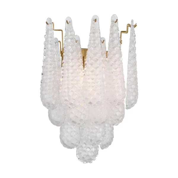 Artisan-Crafted Mid-Century Sconce with Dynamic Color-Shifting Glass - Image 17