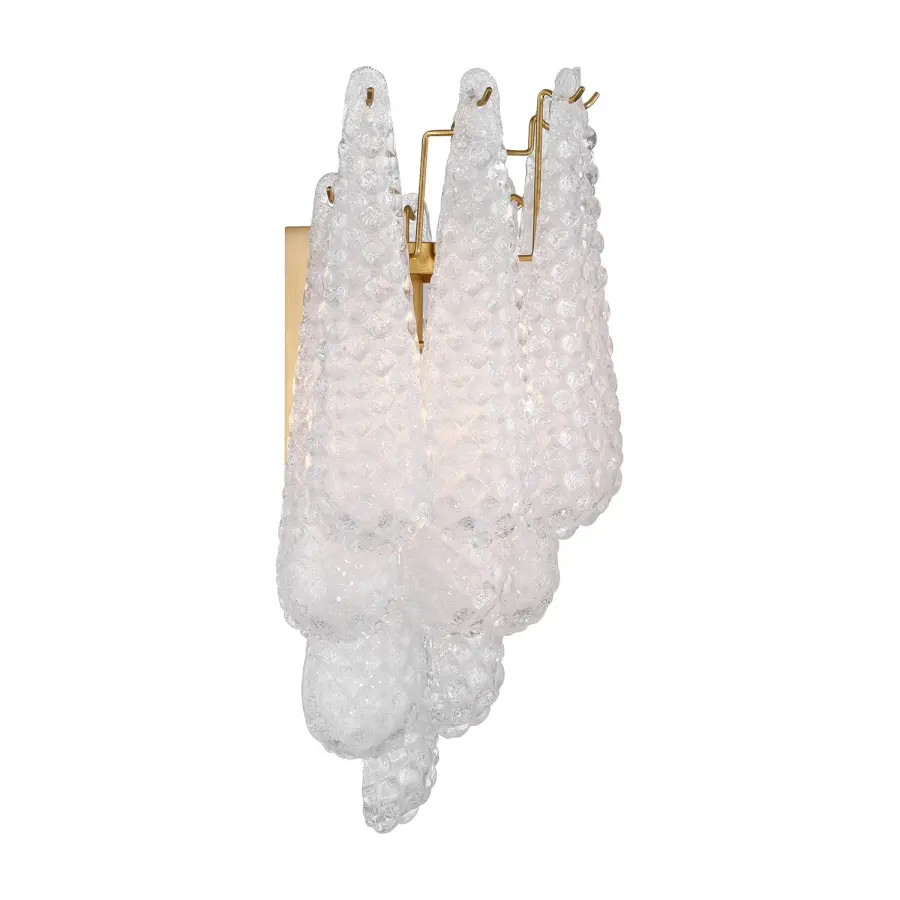 Artisan-Crafted Mid-Century Sconce with Dynamic Color-Shifting Glass - Image 18