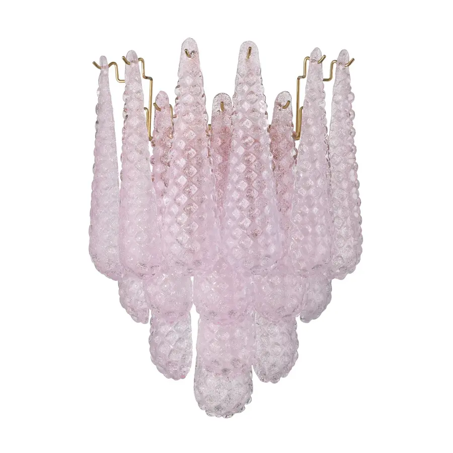 Artisan-Crafted Mid-Century Sconce with Dynamic Color-Shifting Glass - Image 23