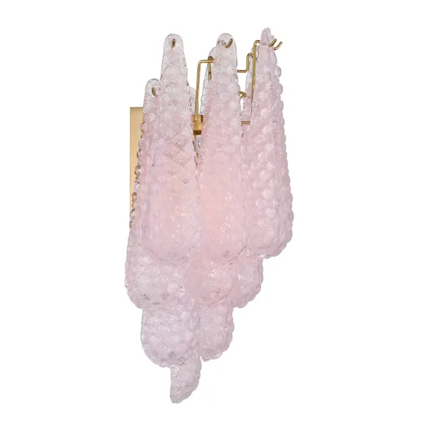 Artisan-Crafted Mid-Century Sconce with Dynamic Color-Shifting Glass - Image 25