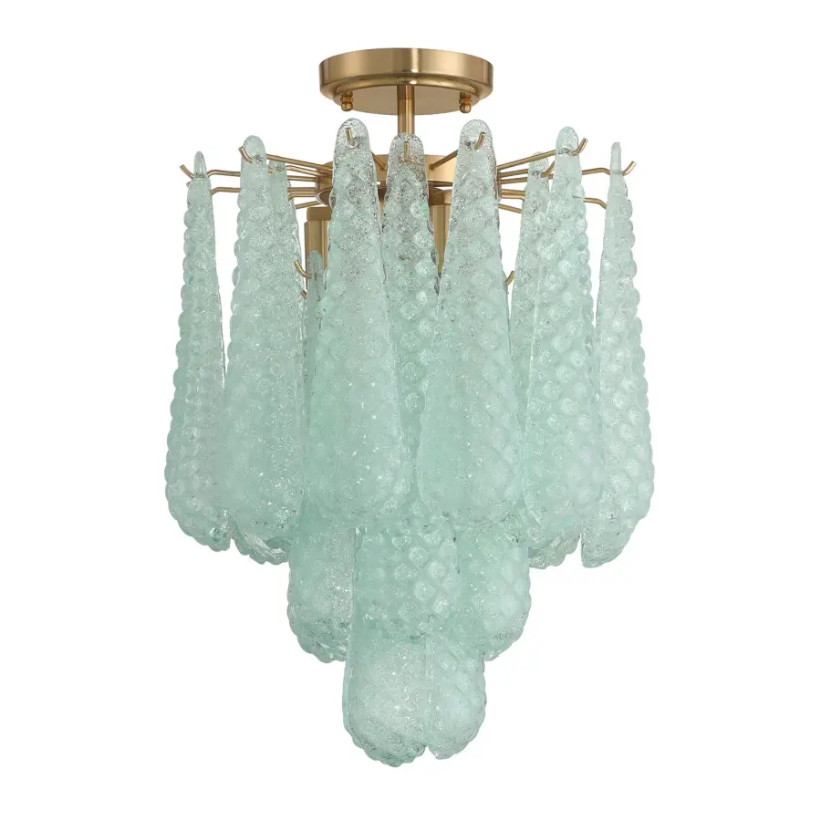 Vintage-Inspired Hand-Blown Glass with Mid-Century Elegance - Image 2