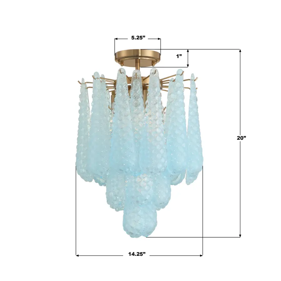 Vintage-Inspired Hand-Blown Glass with Mid-Century Elegance - Image 16