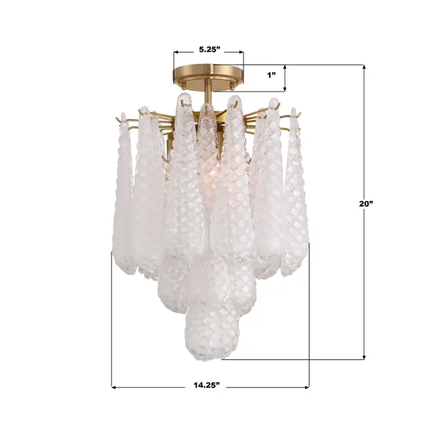 Vintage-Inspired Hand-Blown Glass with Mid-Century Elegance - Image 24