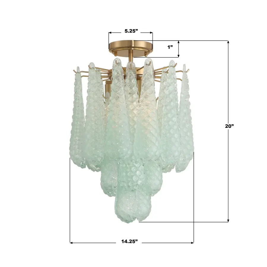 Vintage-Inspired Hand-Blown Glass with Mid-Century Elegance - Image 8