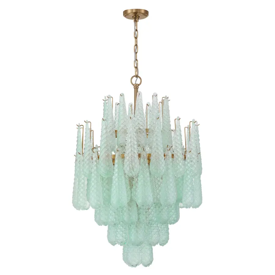 Stunning Mid-Century Statement Piece with Artisan Glass Craftsmanship - Image 2