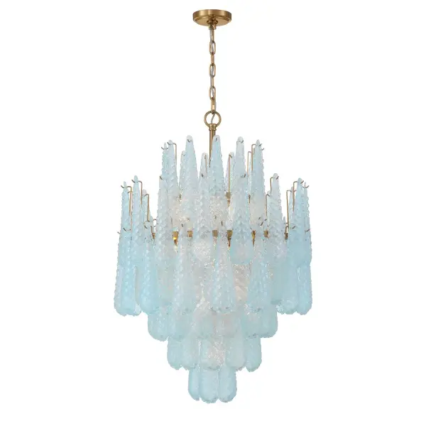 Stunning Mid-Century Statement Piece with Artisan Glass Craftsmanship - Image 11