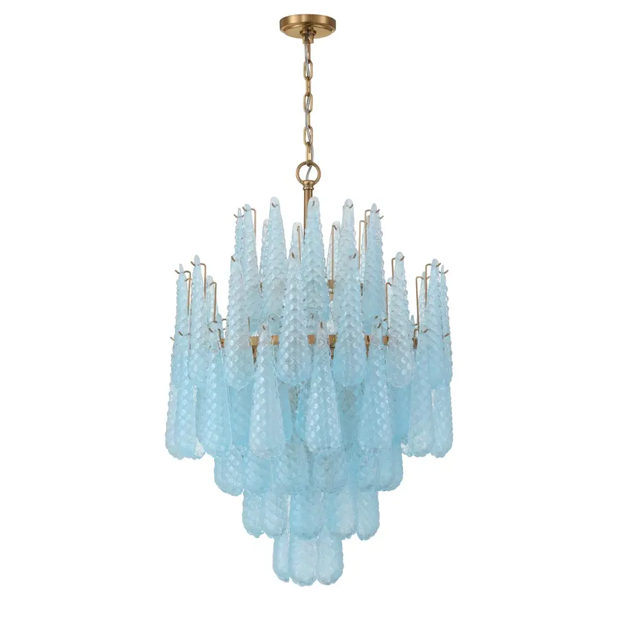 Stunning Mid-Century Statement Piece with Artisan Glass Craftsmanship - Image 12
