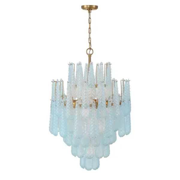 Stunning Mid-Century Statement Piece with Artisan Glass Craftsmanship - Image 13
