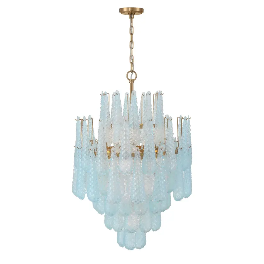 Stunning Mid-Century Statement Piece with Artisan Glass Craftsmanship - Image 13