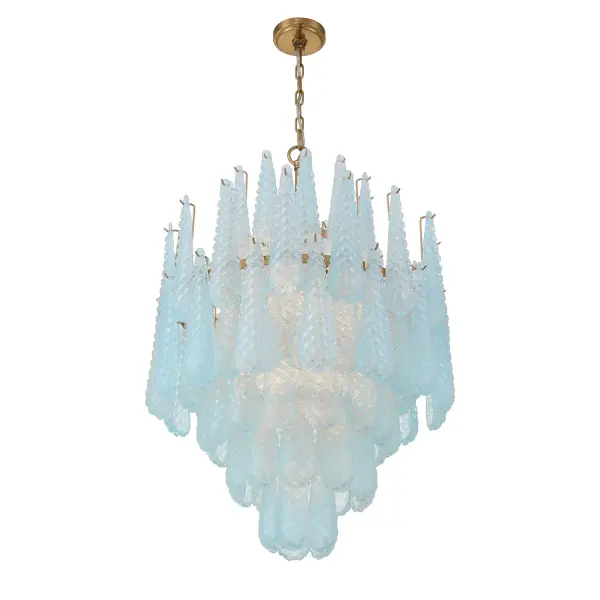 Stunning Mid-Century Statement Piece with Artisan Glass Craftsmanship - Image 14