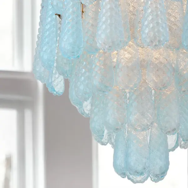 Stunning Mid-Century Statement Piece with Artisan Glass Craftsmanship - Image 18