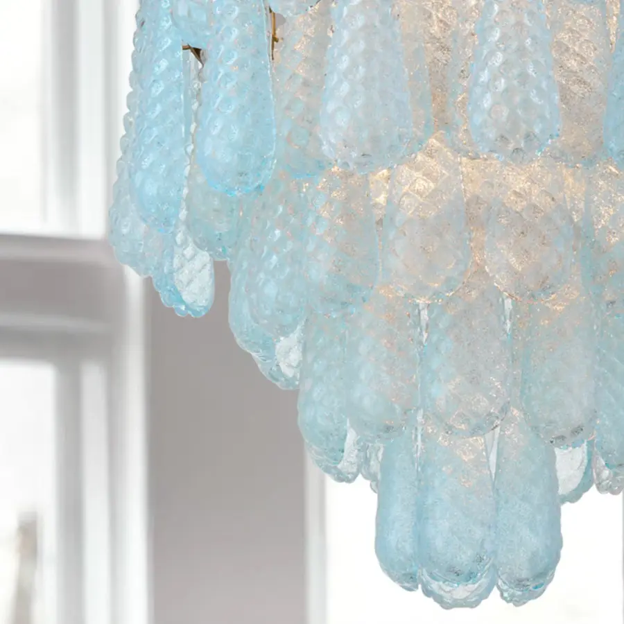 Stunning Mid-Century Statement Piece with Artisan Glass Craftsmanship - Image 18