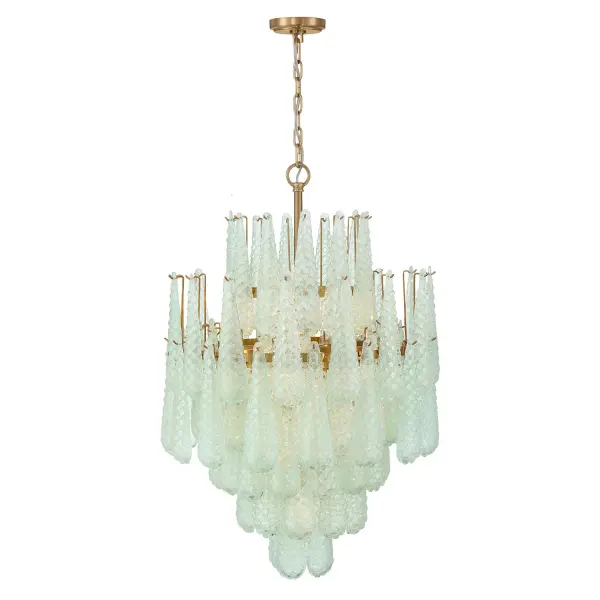 Stunning Mid-Century Statement Piece with Artisan Glass Craftsmanship - Image 3