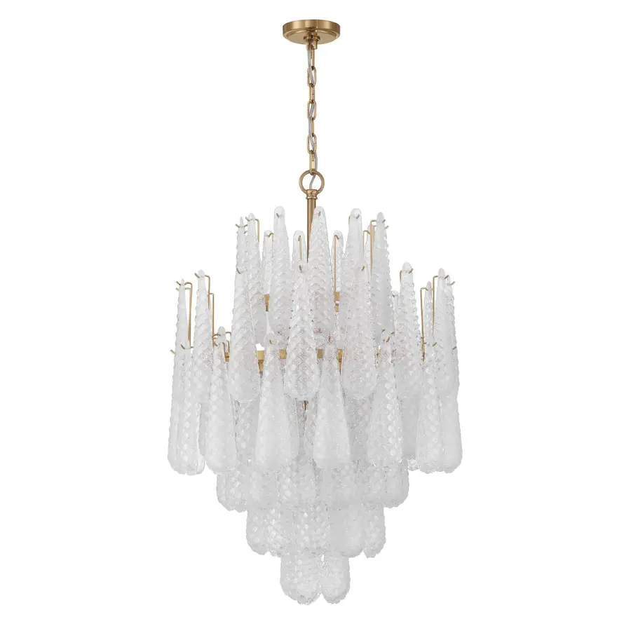 Stunning Mid-Century Statement Piece with Artisan Glass Craftsmanship - Image 21