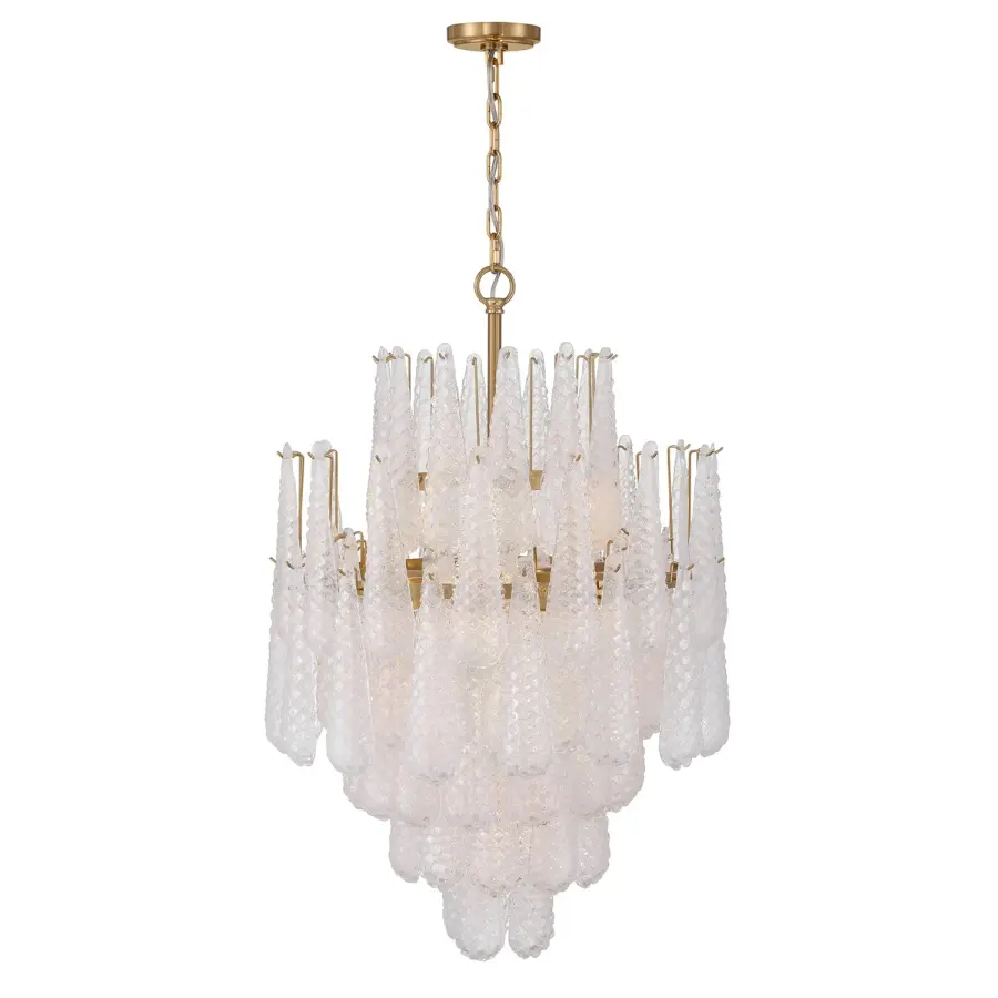 Stunning Mid-Century Statement Piece with Artisan Glass Craftsmanship - Image 22