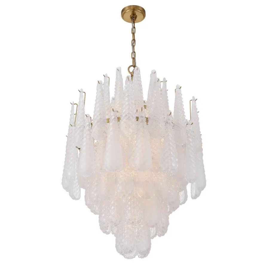 Stunning Mid-Century Statement Piece with Artisan Glass Craftsmanship - Image 23