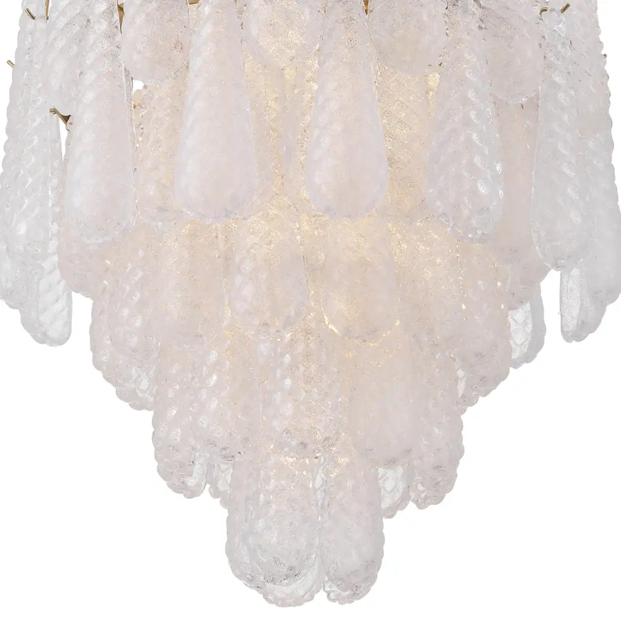 Stunning Mid-Century Statement Piece with Artisan Glass Craftsmanship - Image 24