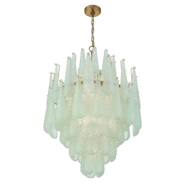 Stunning Mid-Century Statement Piece with Artisan Glass Craftsmanship - Image 4