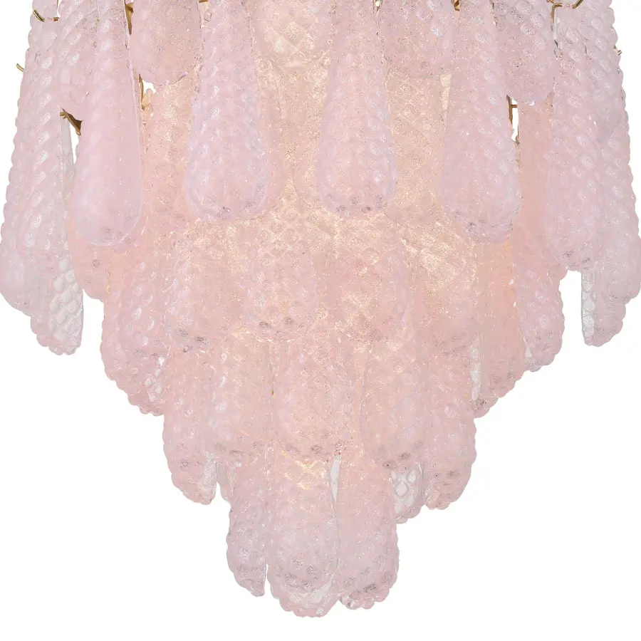 Stunning Mid-Century Statement Piece with Artisan Glass Craftsmanship - Image 33