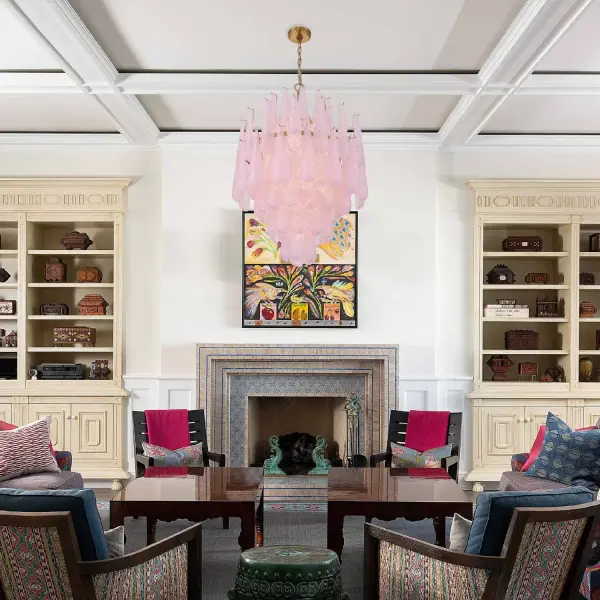 Stunning Mid-Century Statement Piece with Artisan Glass Craftsmanship - Image 34