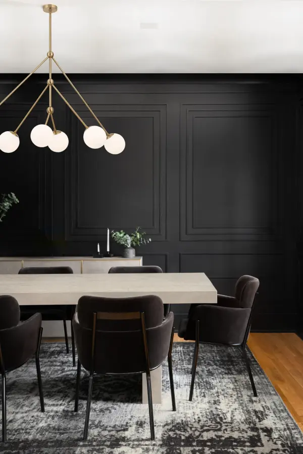 Omni 46.5" Linear Chandelier in Aged Brass - Image 6