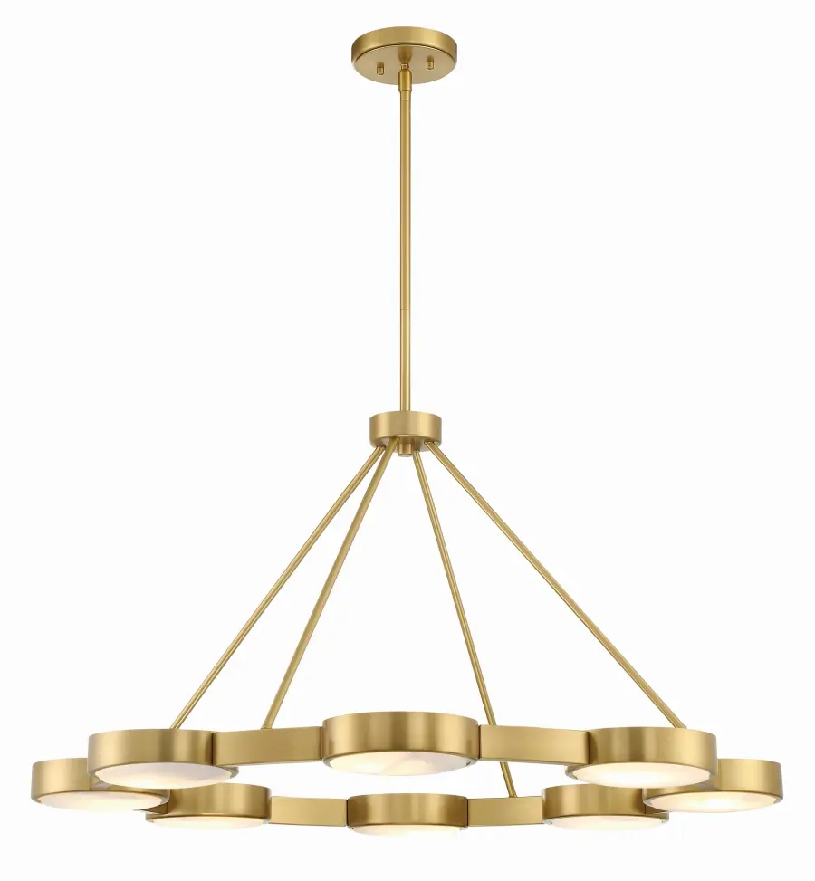 Orson 38.5" Linear Chandelier - Image 1