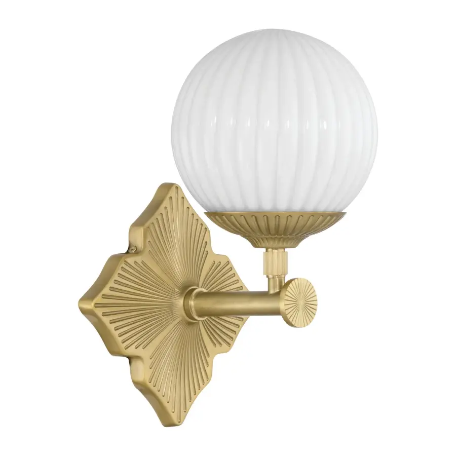 Orly 7.5" Polished Nickel Sconce with Clear Glass - Image 2