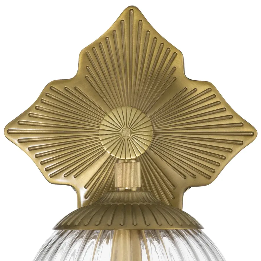 Orly 7.5" Polished Nickel Sconce with Clear Glass - Image 12