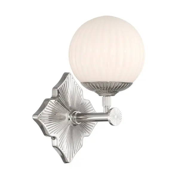 Orly 7.5" Polished Nickel Sconce with Clear Glass - Image 16