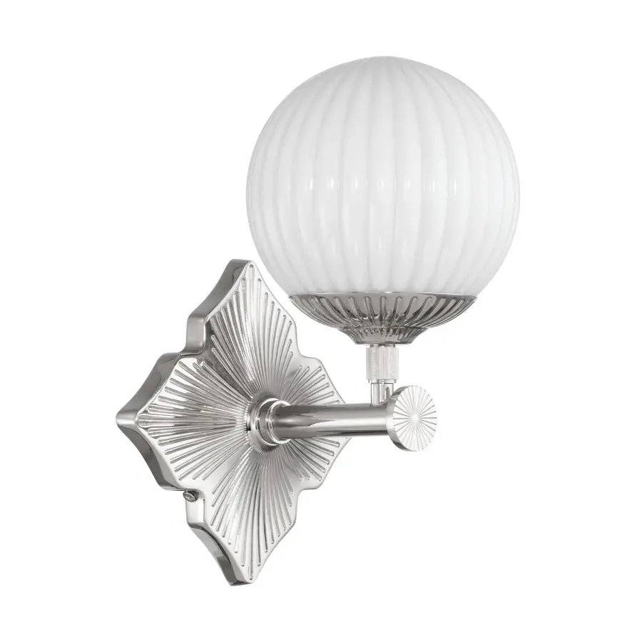 Orly 7.5" Polished Nickel Sconce with Clear Glass - Image 17