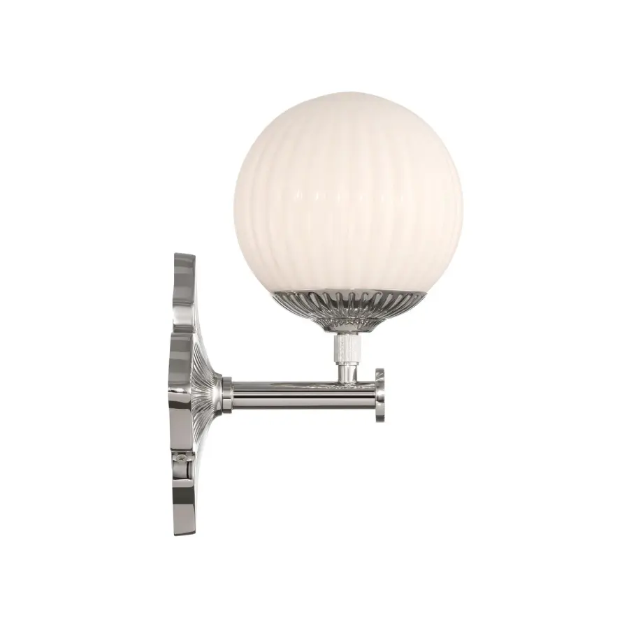 Orly 7.5" Polished Nickel Sconce with Clear Glass - Image 19