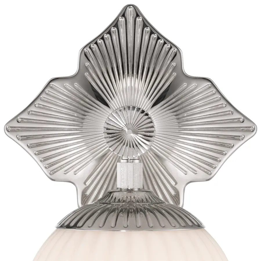 Orly 7.5" Polished Nickel Sconce with Clear Glass - Image 20