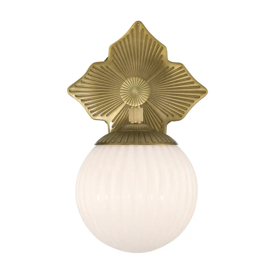 Orly 7.5" Polished Nickel Sconce with Clear Glass - Image 3