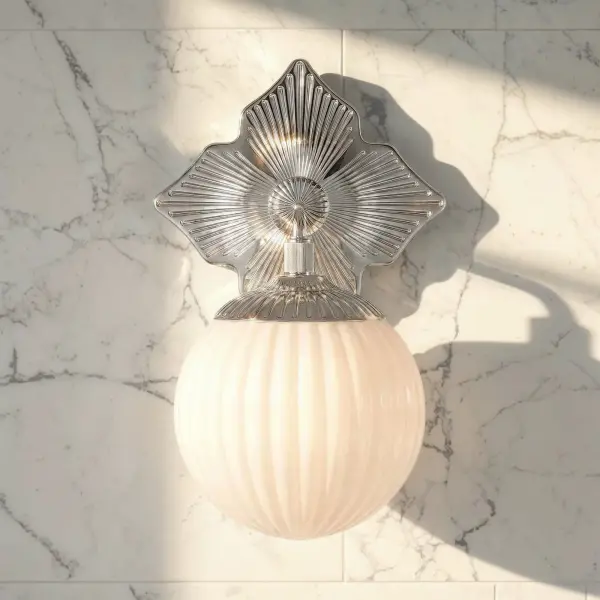 Orly 7.5" Polished Nickel Sconce with Clear Glass - Image 21