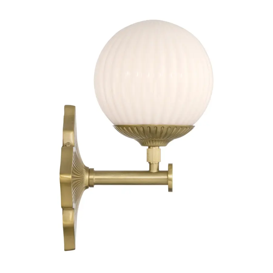 Orly 7.5" Polished Nickel Sconce with Clear Glass - Image 4