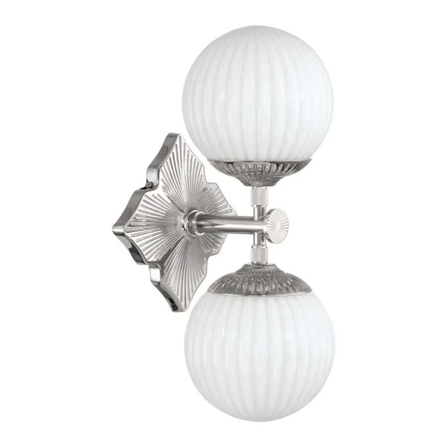 Orly 7.5" Aged Brass Sconce with Clear Glass - Image 17