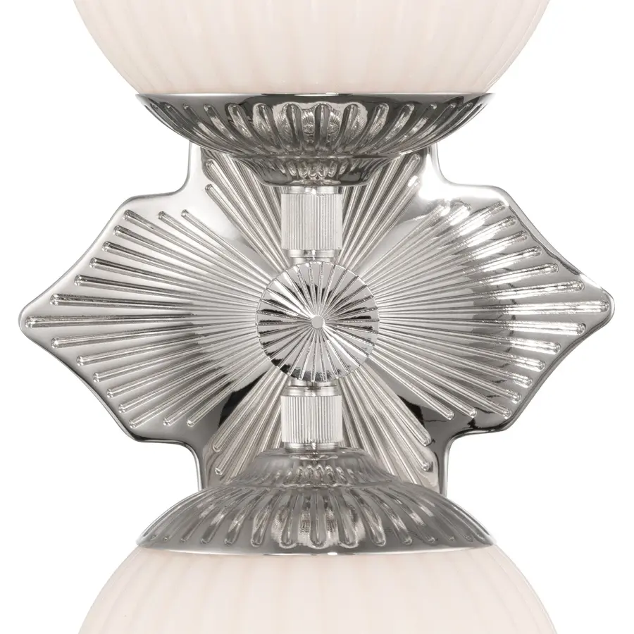 Orly 7.5" Aged Brass Sconce with Clear Glass - Image 20