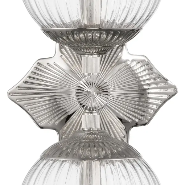 Orly 7.5" Aged Brass Sconce with Clear Glass - Image 27