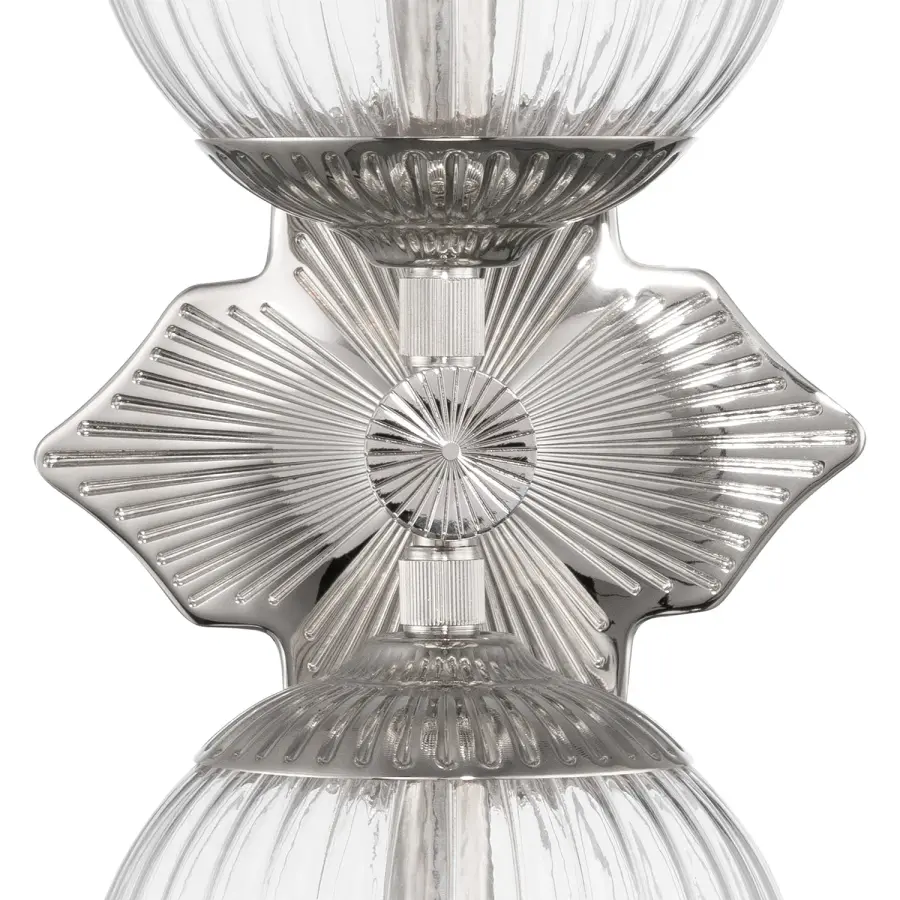 Orly 7.5" Aged Brass Sconce with Clear Glass - Image 27
