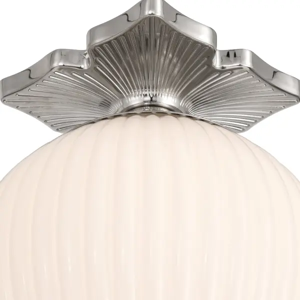 Orly 10" Semi Flush Mount in Aged Brass - Image 20