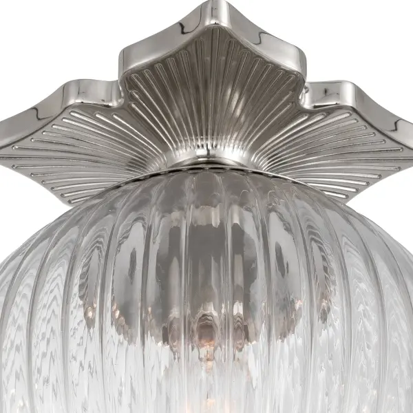 Orly 10" Semi Flush Mount in Aged Brass - Image 27