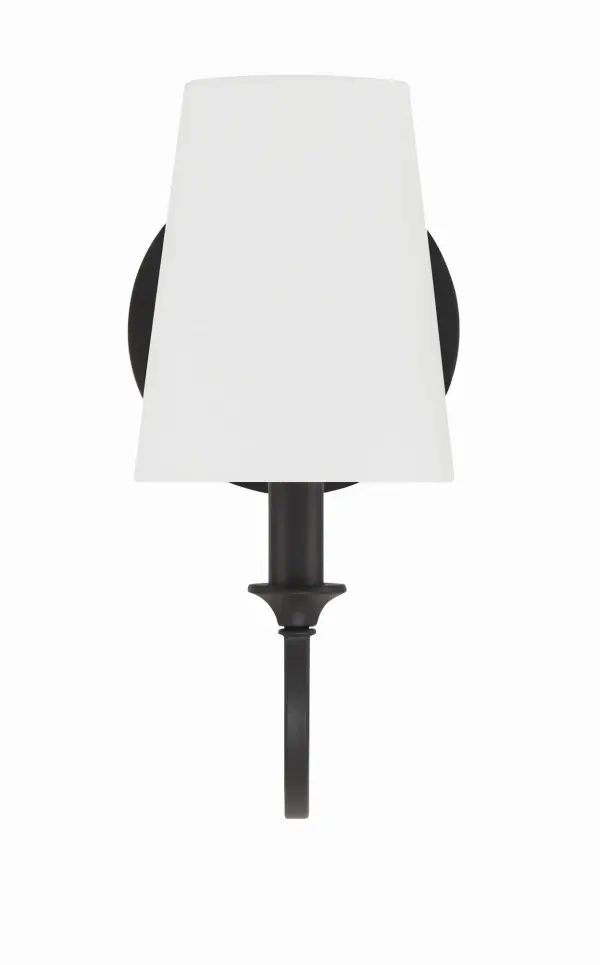 Sleek Transitional Sconce with Modern Swooping Arm Design - Image 11
