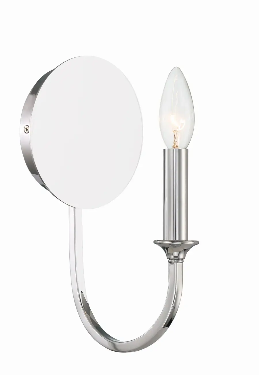 Sleek Transitional Sconce with Modern Swooping Arm Design - Image 19