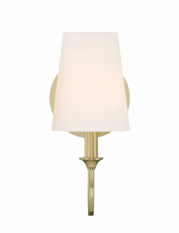 Sleek Transitional Sconce with Modern Swooping Arm Design - Image 3