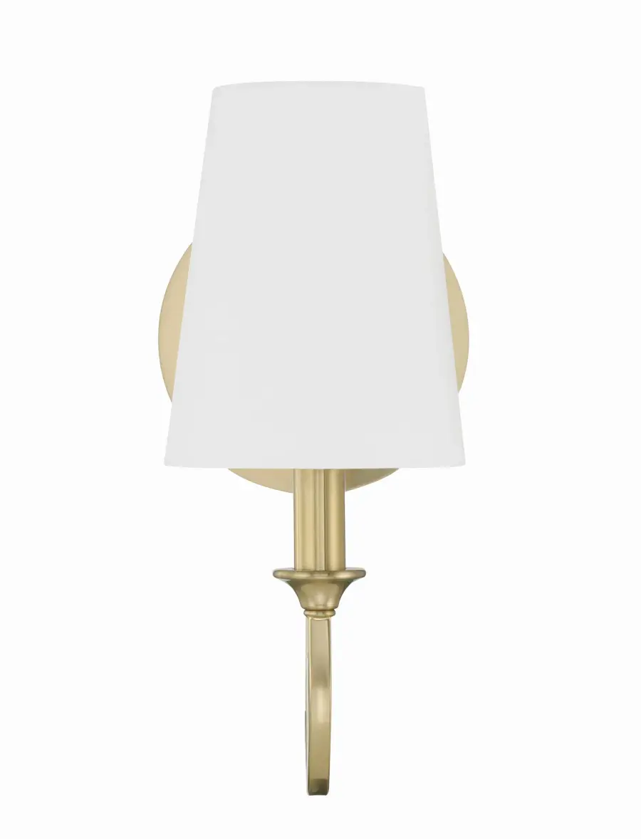 Sleek Transitional Sconce with Modern Swooping Arm Design - Image 4