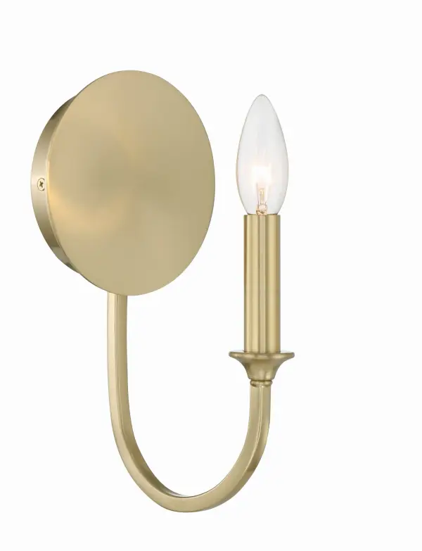 Sleek Transitional Sconce with Modern Swooping Arm Design - Image 5