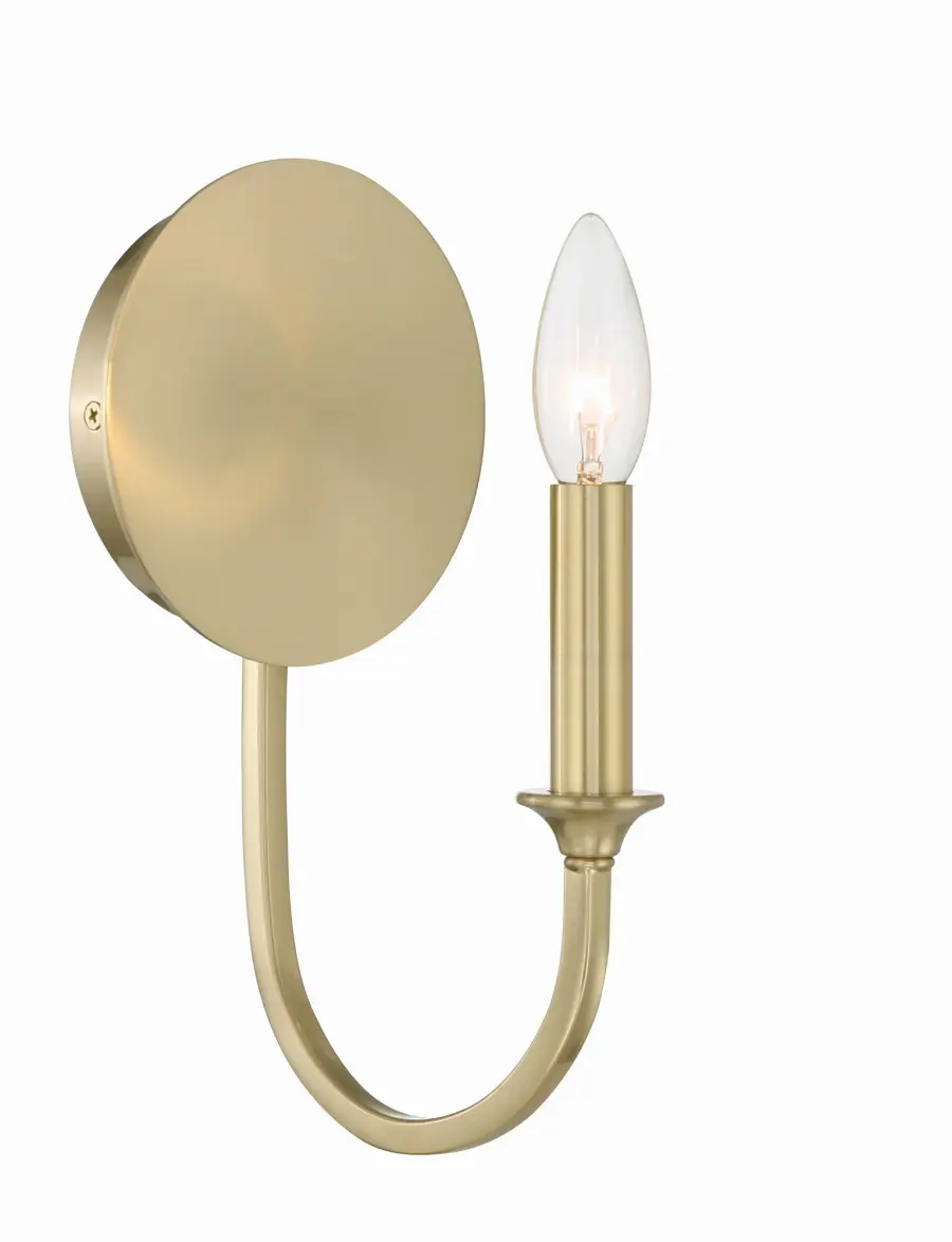 Sleek Transitional Sconce with Modern Swooping Arm Design - Image 5