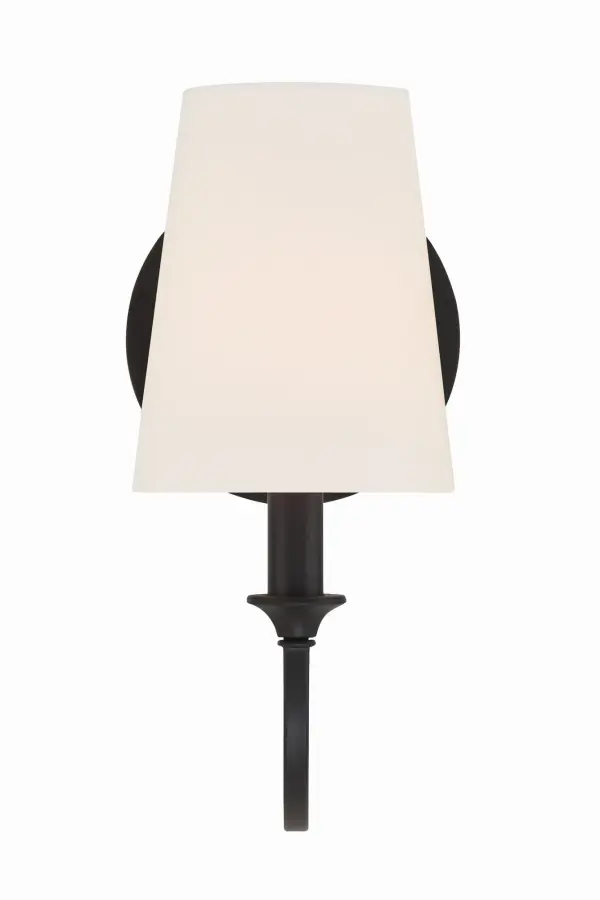 Sleek Transitional Sconce with Modern Swooping Arm Design - Image 10